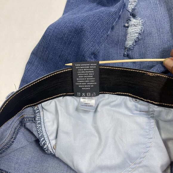 🌟3/$30🌟 Torrid Premium Sky High Rise Skinny Stretch Distressed Jeans 24R - Picture 12 of 15